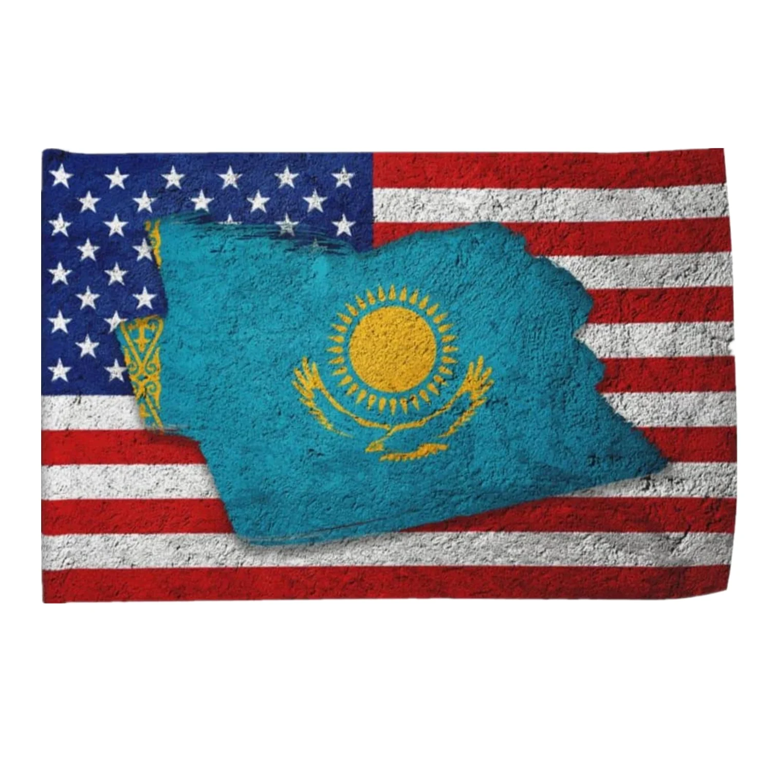 

Казахский флаг с изображением крови внутри меня флаг с изображением рук флаг из полиэстера для вечерние в помещении прочный полиэстер 100D устойчивый к выцветанию для колледжа вечеринки