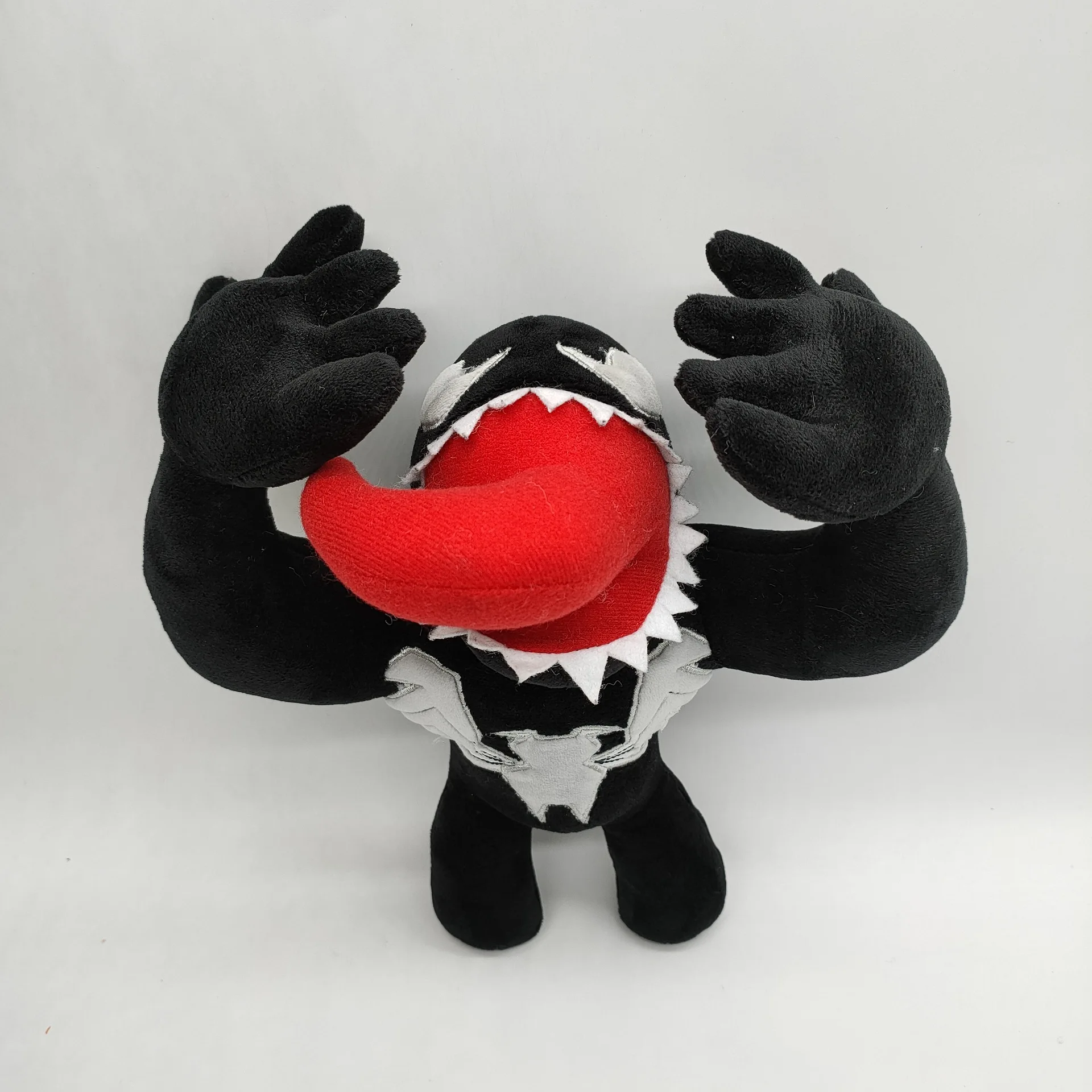 

Плюшевые игрушки 21-29 см, черный Веном, высокое качество, супер герой, мягкие игрушки, мягкая набивная кукла Веном, подарок