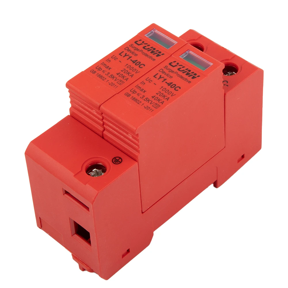 

Switch Parts DC Surge Protection Photovoltaic Removable 2P 40KA Surge Arrester Surge Protection Easy Operation