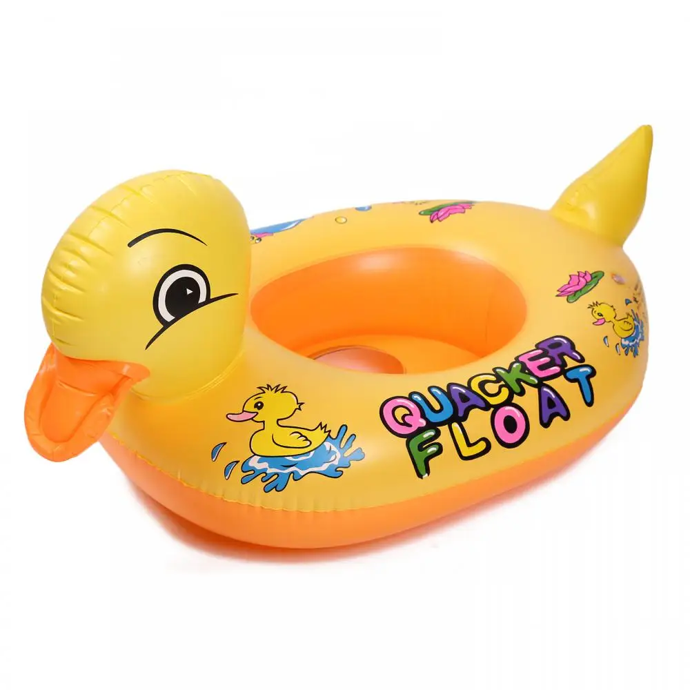 

Детское плавательное кольцо, Надувное детское плавающее сиденье, детский плавающий бассейн, лодка, милая утка, круг, надувное кольцо, игрушка на лето
