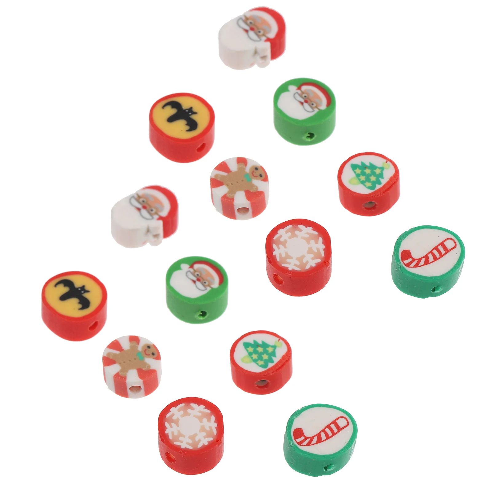 Набор для изготовления рождественской глины свободные бусины серии ломтики