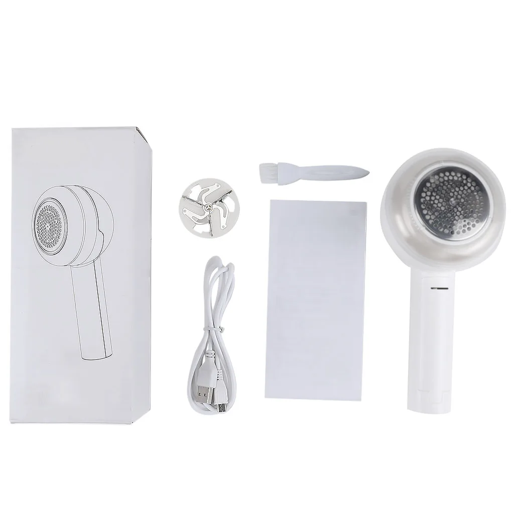 

Clothes Sweater Fuzz Shaver Rechargeable Curtain Bed Sheets Lint Remover Electric Trimmer