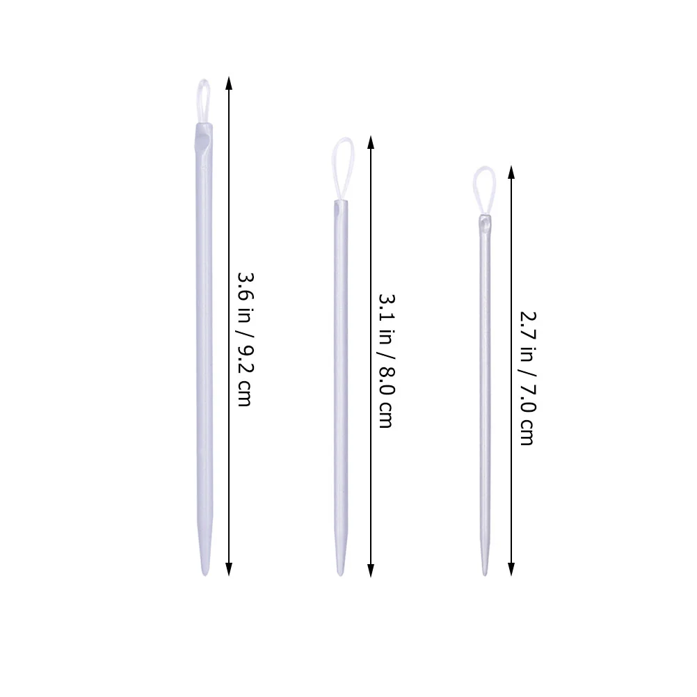 3 шт. направляющая для нитевдевателя пряжи принадлежности гобеленов шерстяная