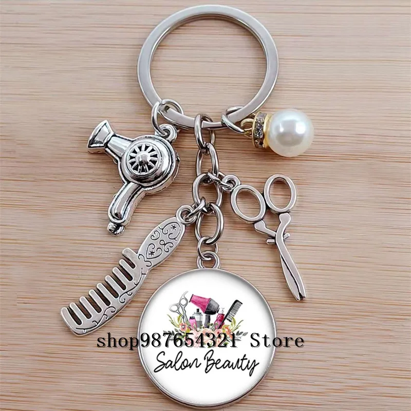 Новинка модная прическа подарок брелок Ретро ювелирные изделия