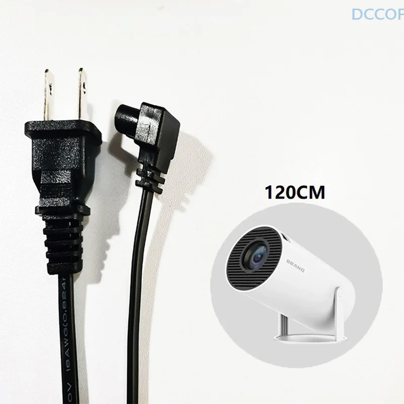 HY300/HY320 Проектор 1 2 м Оригинальный удлиненный шнур питания Кабель переменного