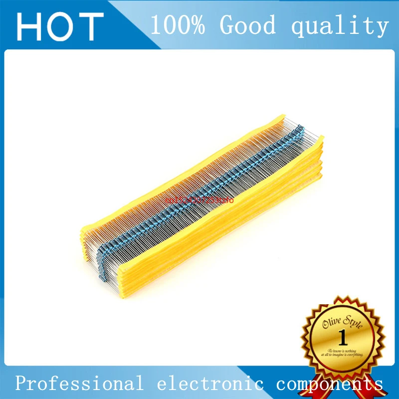 

100pcs 1/4w 0.25W 5% Carbon Film Resistor 1R~1M 2.2R 10R 22R 47R 51R 100R 150R 470R 1K 4.7K 10K 47K 1 2.2 10 22 47 51 100 ohm