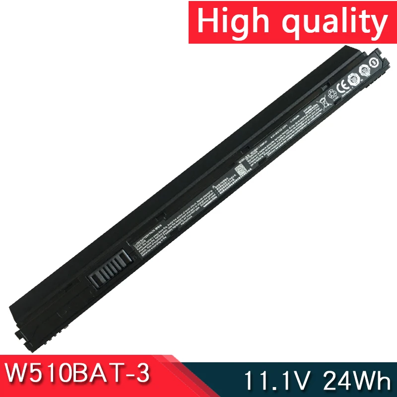 Новый аккумулятор для ноутбука W510BAT-3 6-87-W510S Clevo W510LU W510S W510TU W515LU W515PU 6-87-W510S-4292
