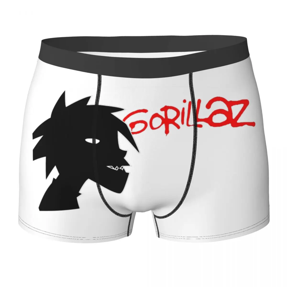 Трусы-боксеры шорты трусы Gorillaz мужское дышащее нижнее белье для Homme мужской