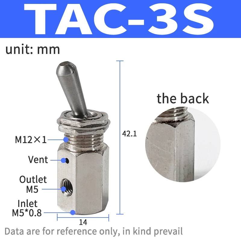 Пневматический клапан TAC2-41V