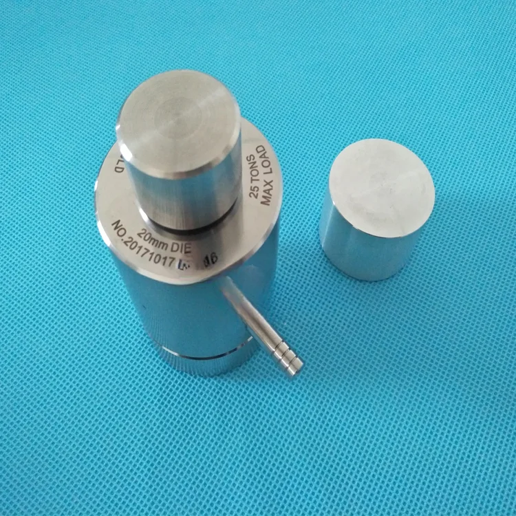 

20mm diameter dry powder pellet pressing die set circular mould