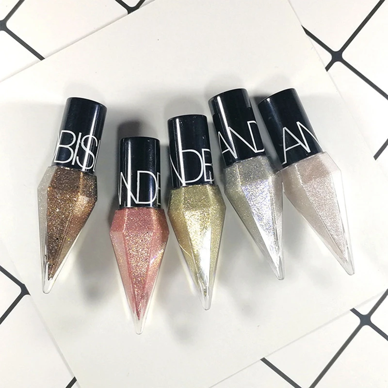 Eye Shadow Pearlescent Diamond Eye Shadow Liquid 5-color Sequins MakeUp Smooth Mini Fine Brush Eyeliner Shine And Head 3 Eye Shadow Pearlescent Diamond Eye Shadow Liquid 5-color Sequins MakeUp Smooth Mini Fine Brush Eyeliner Shine And Head 3