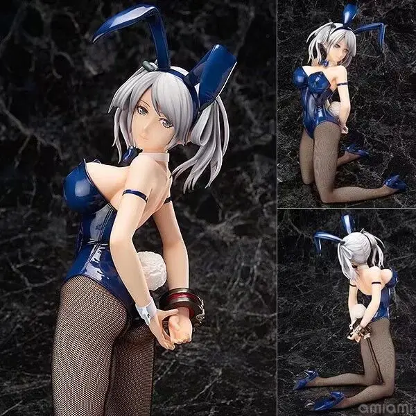 

31cm Anime GOD EATER 2 Sillu Allison Action Figure Bunny Girl Kneeling Position Sexy Girls PVC Collection Model Dolls Toys Gifts