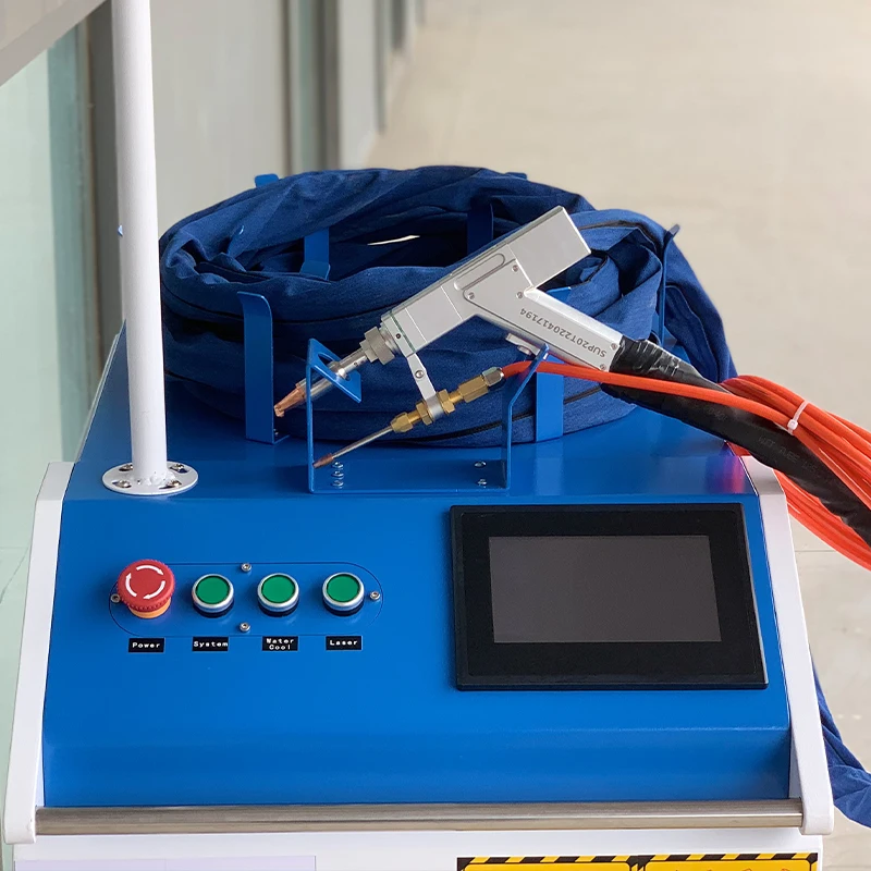 Первоклассный лазерный сварочный аппарат пистолет со сварной головкой