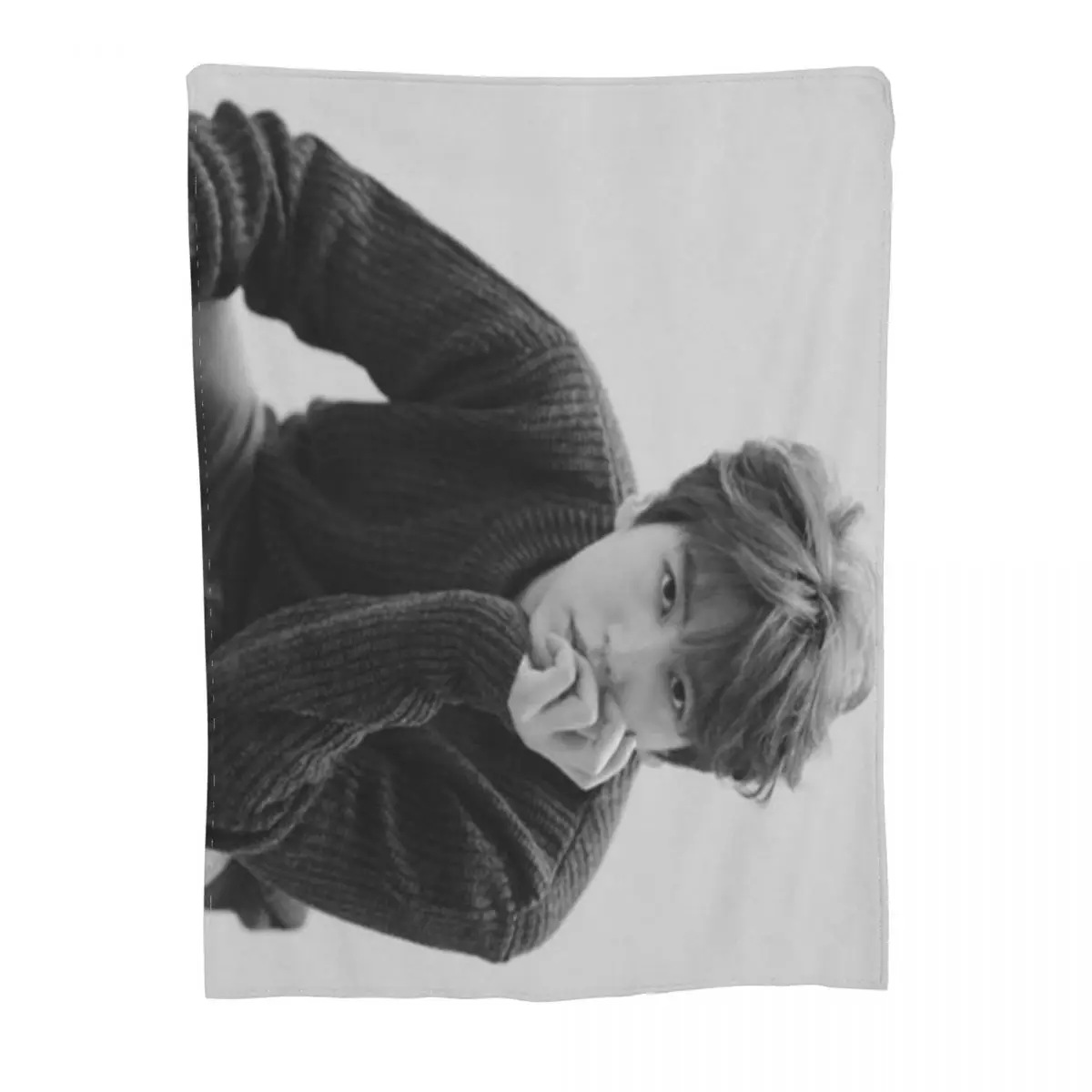 Super Junior Kyuhyun Ультрамягкое одеяло из микрофлиса