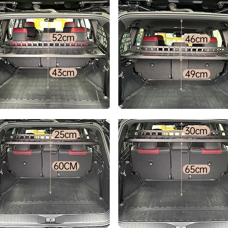 Для Toyota Land Cruiser 300 LC300 J300 2022 2023 2024 модульная полка для груза в багажник заднего