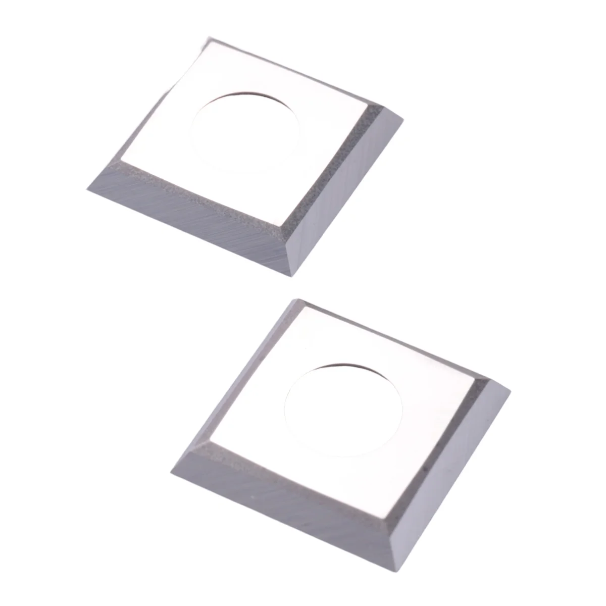

10Pcs 14mm Square Straight Carbide Cutter Insert with 10Pcs M610mm Screws for Wood Working Spiral/Helical Planer Cutter Head