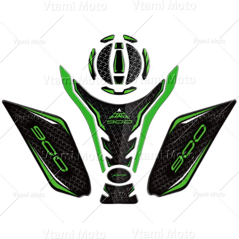 

3D наклейка на бак мотоцикла Z900, защитные наклейки на бак, аксессуары, водонепроницаемые для Kawasaki Z900 z 900 2021 2022 2023 2024
