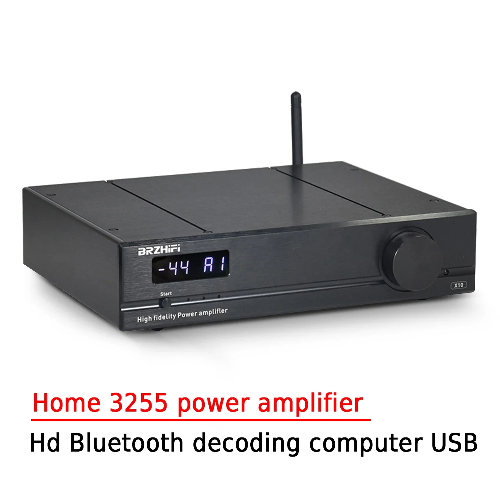 

AMXEKR Home 3255 усилитель мощности 300 Вт Высокая мощность тяжелые басы температура аудио HD Расшифровка Bluetooth компьютер USB