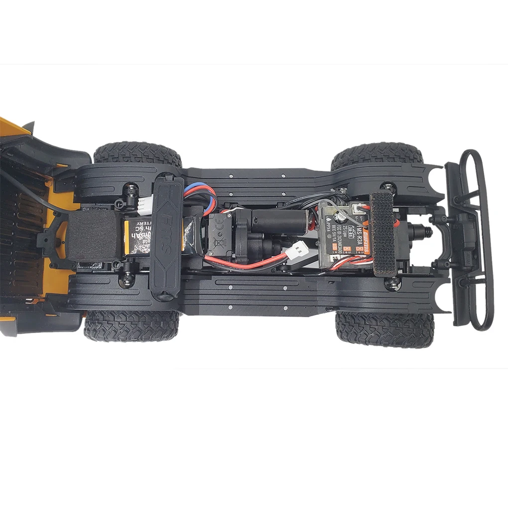 FMS FCX24M D110 имитация печати внутренняя подкладка крыла лба для 1/24 RC Camel Cup Land Rover Defender