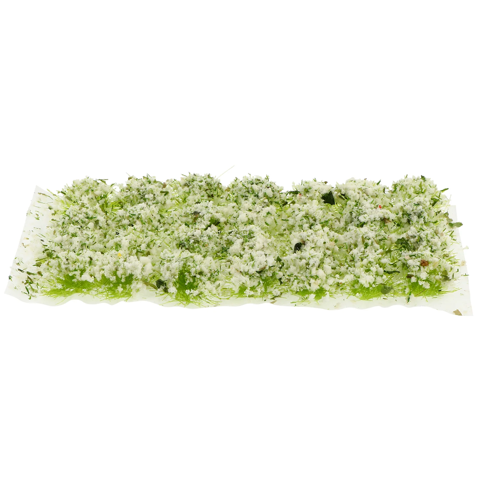 

Miniature Bushy Tuft White Flower Cluster Vegetation Groups Static Grass Tufts Lowland Shrub Terrain Model for Train Landscape