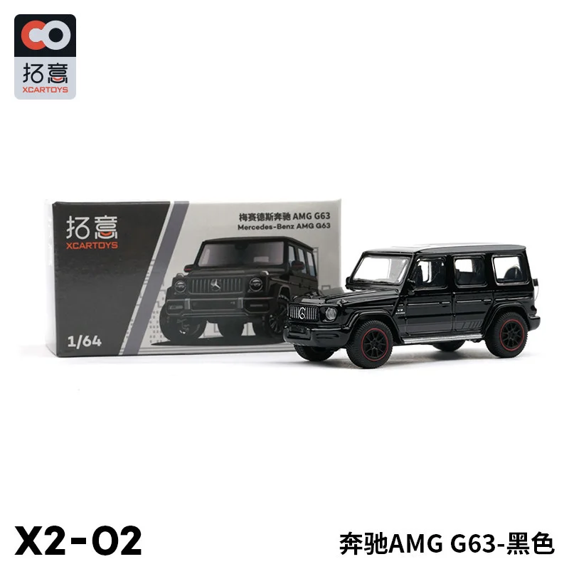 

Tuoyi XCARTOYS 1:64 BENZ AMG G63 внедорожник класса G внедорожник модель автомобиля из сплава игрушечный автомобиль