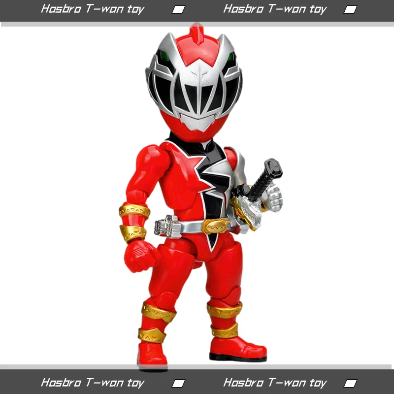 

Power Rangers Dino Fury Action Q Figure Red Ranger Hasbro & Innovation Point 13.5Cm Model Toy New Genuine Original