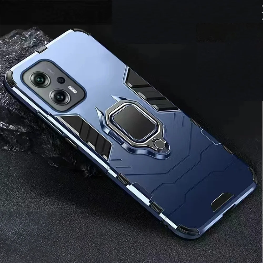 

Ring Case For Xiaomi Poco X4 GT 5G Case Xiaomi Poco X4 GT X4 Pro NFC 4 in 1 Case For Poco X4 GT Funda PocoX4 GT Ring Stand Cover