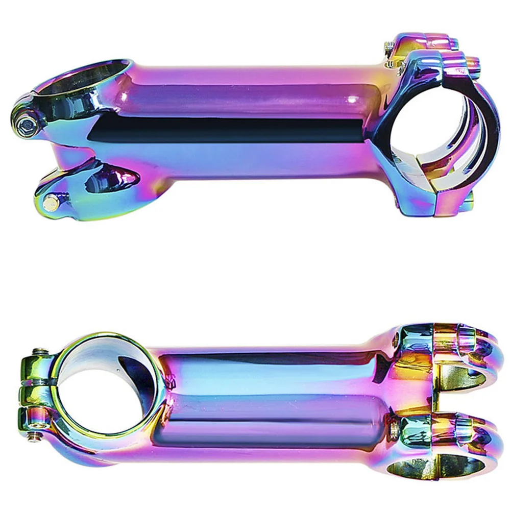 

Colorful Bicycle Handlebar Riser 31.8*60/31.8*100mm + - 7/17 Degrees Aluminum Alloy Cycling Stem Riser Table Bike Part Bicicleta