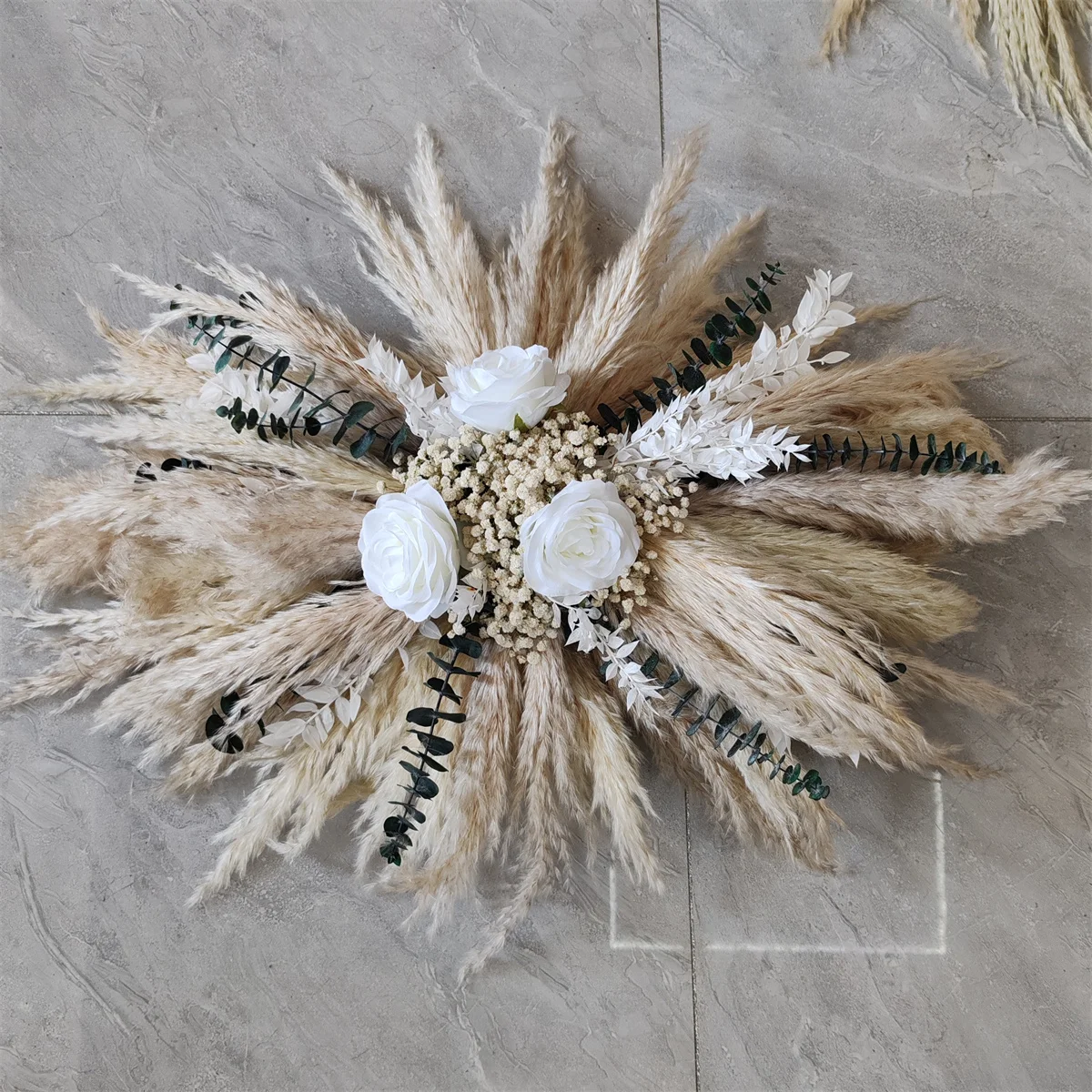 Сушеные цветы искусственная Роза цветок для свадебной вечеринки центральные