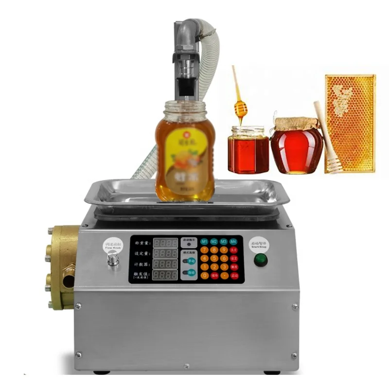

Honey Sesame Sauce Autumn Pear Paste Semi-Automatic Filling Machine