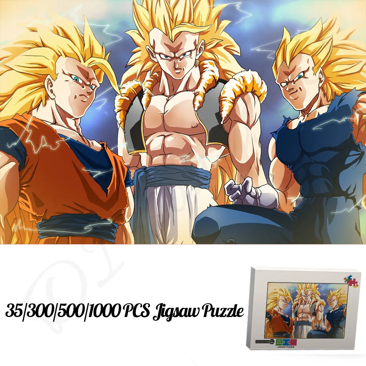 

Puzzles for Kids Dragon Ball Anime Characters 35 300 500 1000 Pieces of Wooden Box Jigsaw Puzzles Educational Toys and Hobbies
