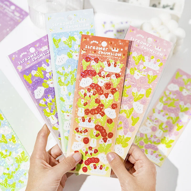 

Sticker DIY Scrapbooking Idol Card Photo Album Craft Photo Deco Stationery Decoration Gift Kawaii Decorative Sticker New