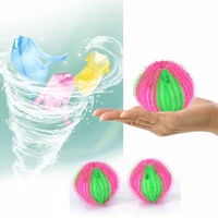 6pcs 3 5cm magic laundry ball hair removal decontamination for household cleaning washing clothing hair pulling cleaning ball