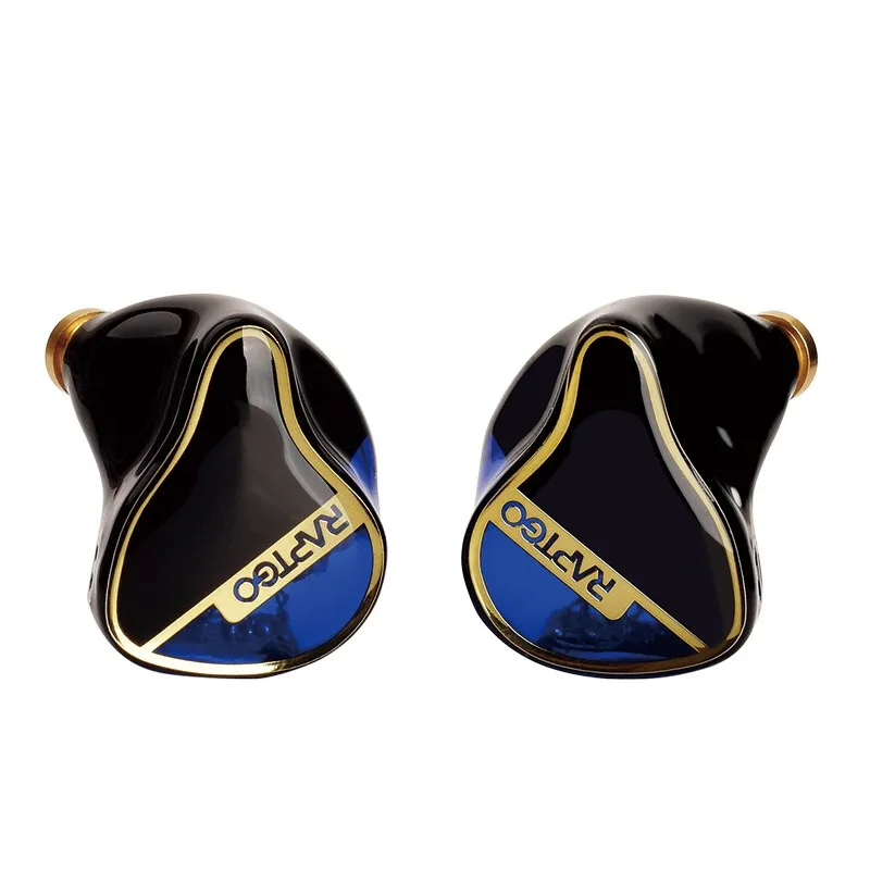 

Raptgo GR-40CP 4BA Knowles Balanced Armatures Handmade HiFi In-ear Earphone with 3 Way Crossover, Detachable 2Pin 0.78mm OFC Cab