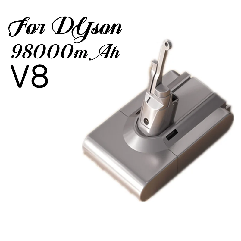 NEW Dyson V8 21.6V 98000mAh Replacement Battery for Dyson V8 Absolute Cord-Free Vacuum Handheld Vacuum Cleaner Dyson V8 Battery