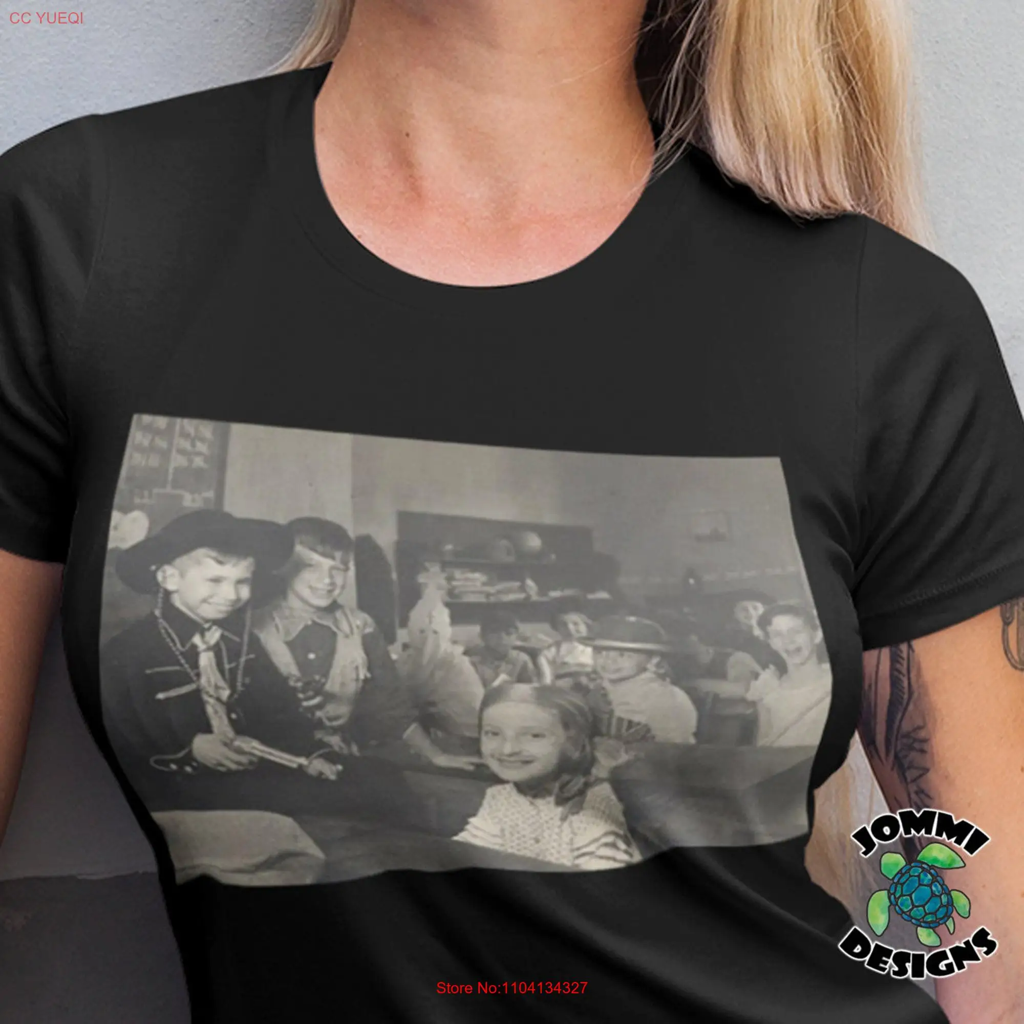 Оригинальная художественная футболка цифровая графика афроамериканская черная