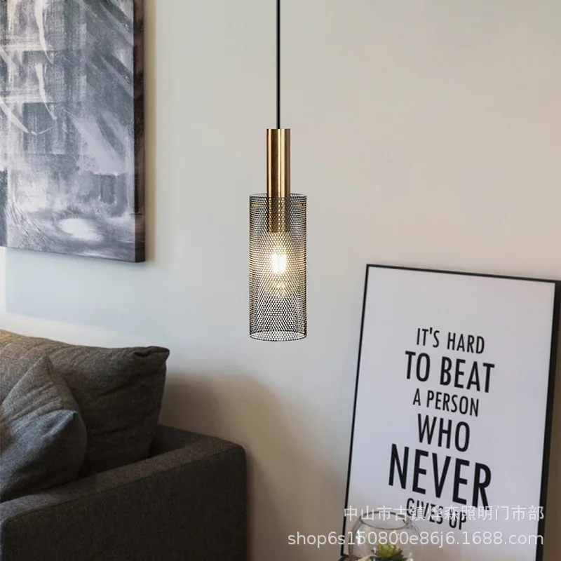 

Modern Bedside Pendant Lamp Luxury Nordic Creative Hollow ou chandeliers Loft Living room bedroom decor Indoor Lighting Fixtures