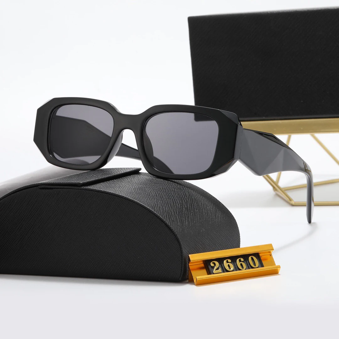 

Fashion Designer PRA Sunglasses for women Classic Eyeglasses Goggle Outdoor Beach Sun Glasses For Man Woman 8 Color with box
