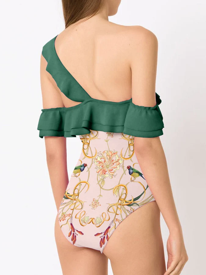 Рисунок 6 - Женский купальник на одно плечо с оборками