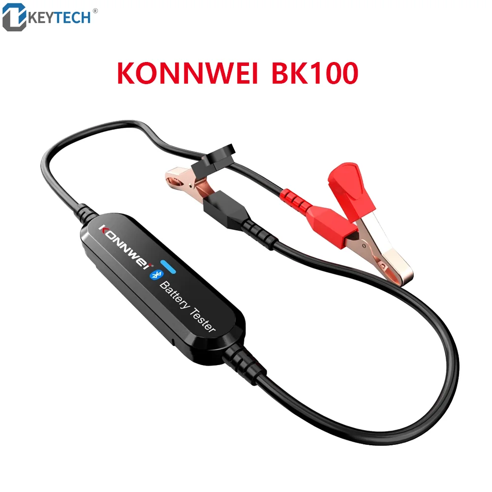 

Беспроводной Тестер Аккумуляторов KONNWEI BK100, 100-2000 CCA, 6 в, 12 В