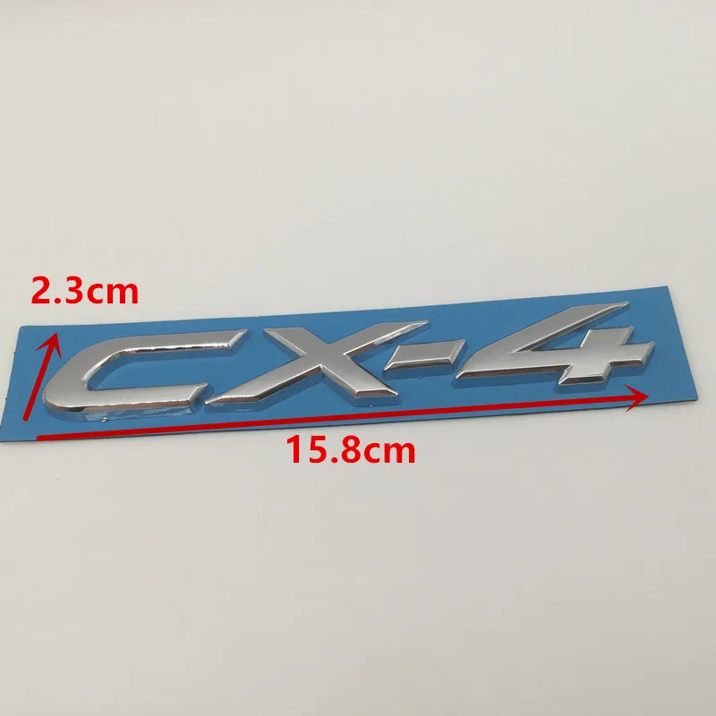 1 шт. 3D наклейки ABS CX4 CX5 для заднего багажника