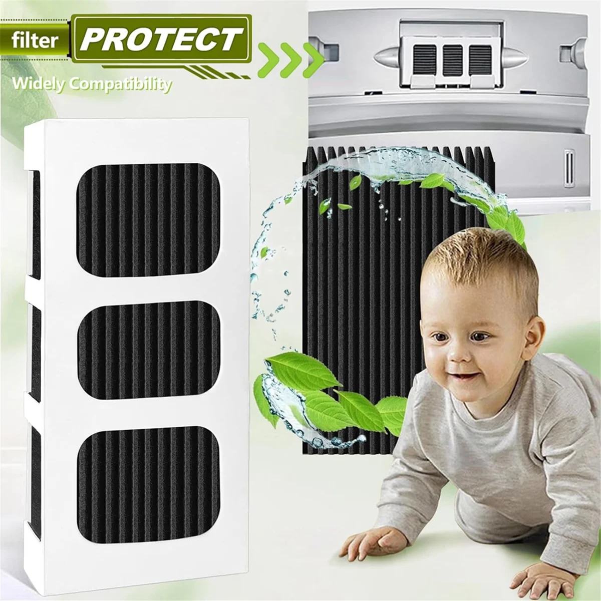 Для замены воздушного фильтра холодильника Paultra2 для FrigidairePure Air Ultra II ElectroluxCart