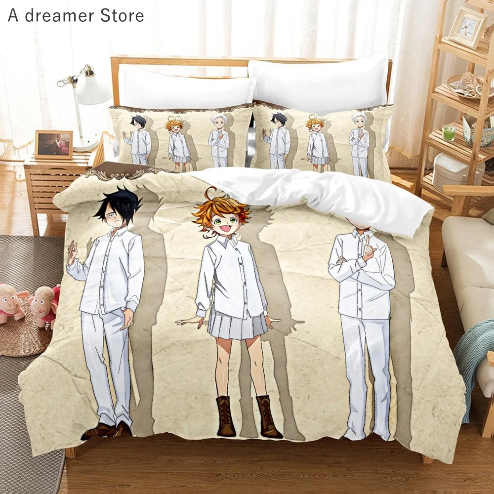 Детский комплект постельного белья Dakimakura The Promised Neverland Emma постельное белье с
