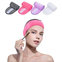 spa headband for women 1counts adjustable makeup band with magic tapehead wrap for face care makeup and sports