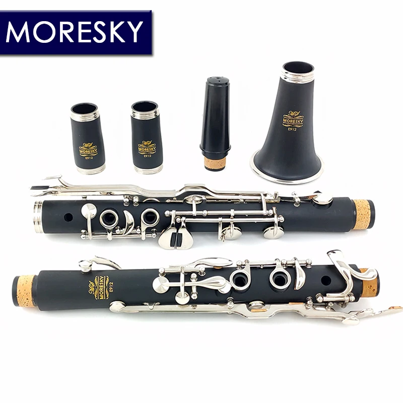 MORESKY German G Tune 18/20 Ключевой кларнет ABS Смола Материал корпуса Никелированный E912