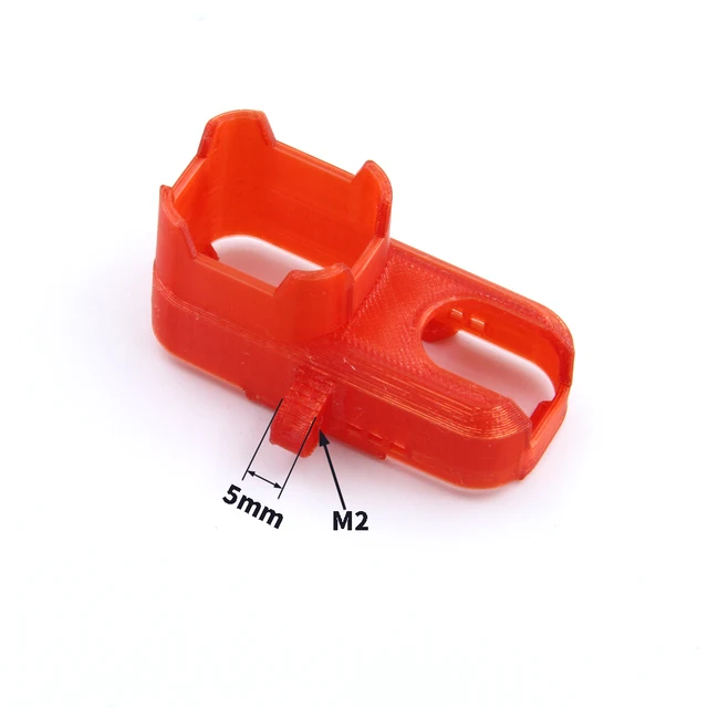 3D Printed TPU Red M2 Mount for RunCam Thumb Pro