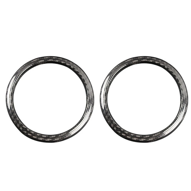 

Carbon Fiber For Subaru BRZ Toyota 86 2013-2020 Accessories Interior Trim Air Conditioning Outlet Vent Circle Sticker