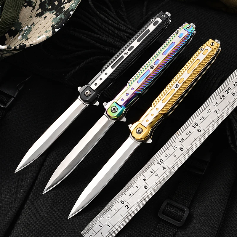 

Pocket Tactical Military Survival Tactical Folding Knife High Hardness Outdoor Camping Hiking Hunting Knives Self-defense Tool