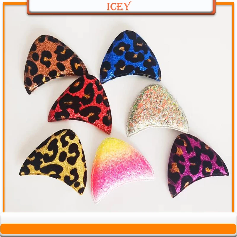 

1pc Leopard print headbands Cat's ears Headwear Hair hoop accessories Little Cat Hair Accessories