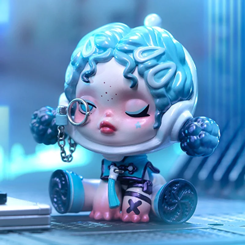 Кукла из серии город ночи Skullpanda подарок на день рождения детская игрушка |